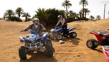 Excursión en los Quad en el desierto de Merzouga