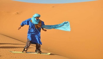 Sandboarding en el desierto de Merzouga - Actividades en el desierto de Merzouga