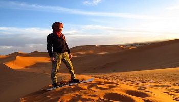 Sandboarding en el desierto de Merzouga - Actividades en el desierto de Merzouga